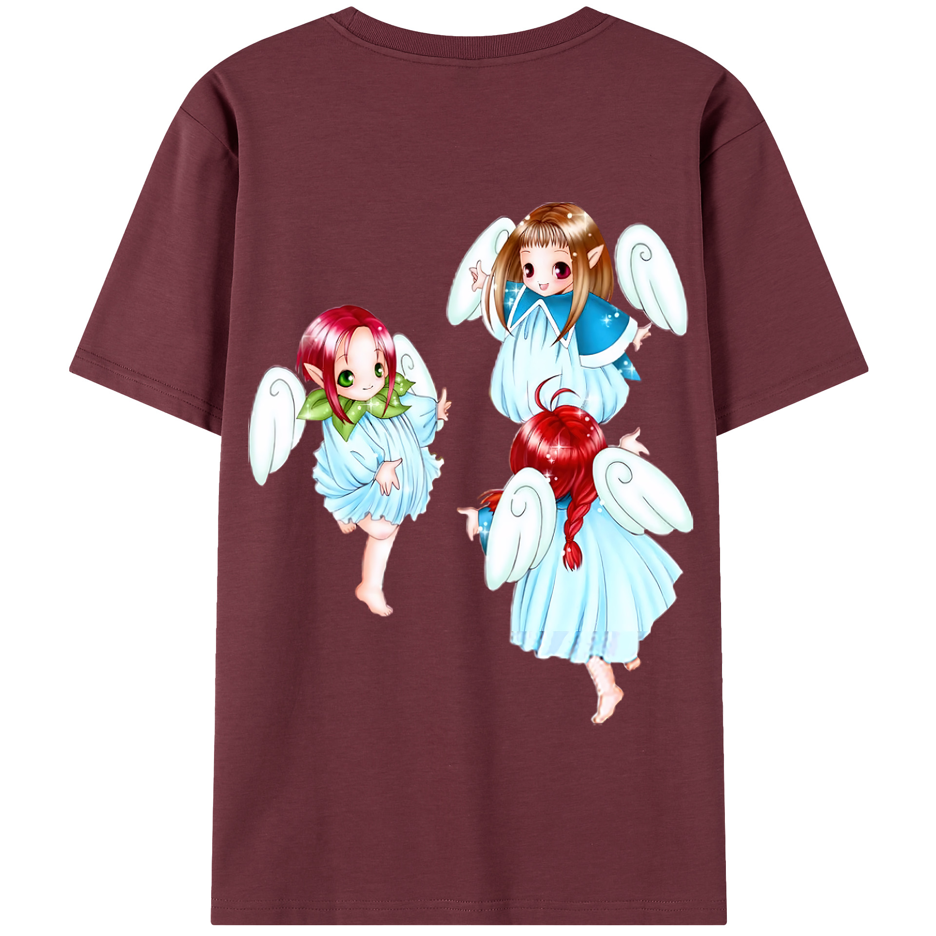（画像用） 遊☆戯☆王 Yu-Gi-Oh! 綿100％半袖Tシャツ（背面プリント）